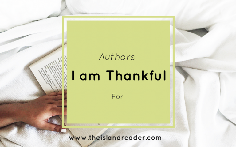 Authors I am Thankful For